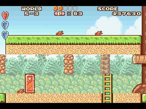 Game boy Advance Longplay [024] Super Mario Advance