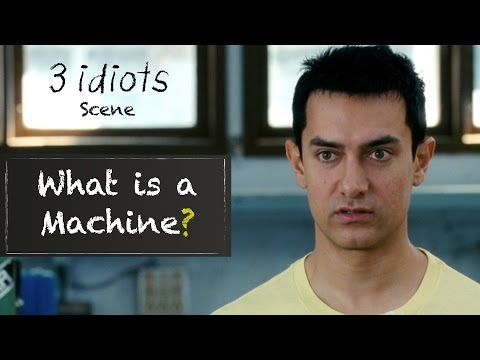 What is a machine? - Funny scene | 3 Idiots | Aamir Khan | R Madhavan | Sharman Joshi