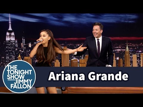 Ariana Grande Does a Spot-On Celine Dion Impression