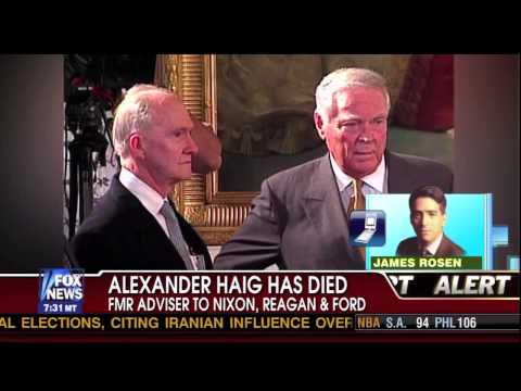 James Rosen Describes His Encounter with Alexander Haig!