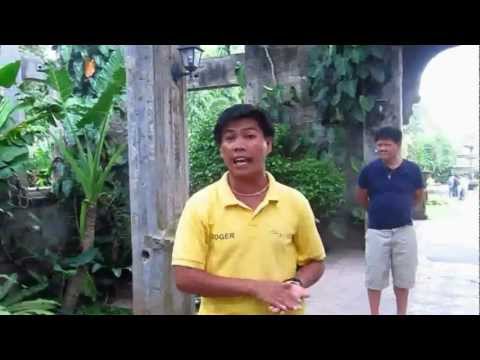 ROGER the funny tour guide of THE RUINS Negros Occidental