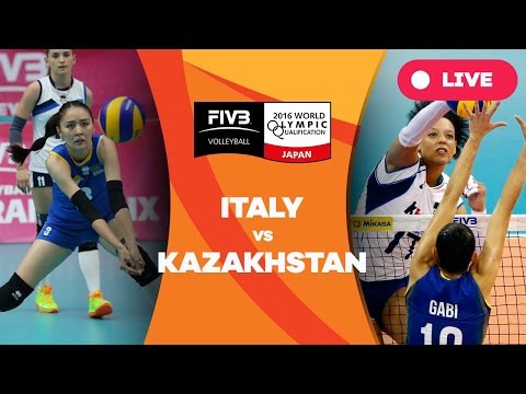 Italy v Kazakhstan - 2016 Women's World Olympic Qualification Tournament