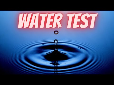 How to test drinking water quality