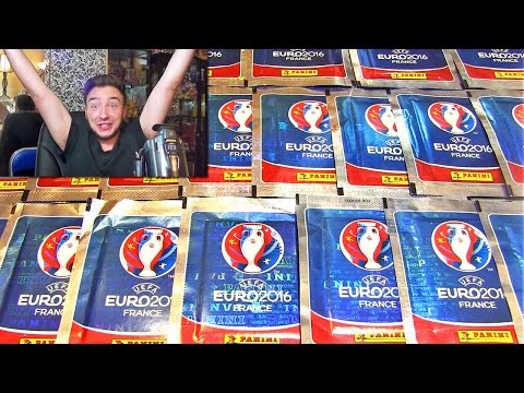 Ouverture de 20 Pack Panini FOOTBALL EURO 2016 ! ZLATAN IBRAHIMOVIC !!