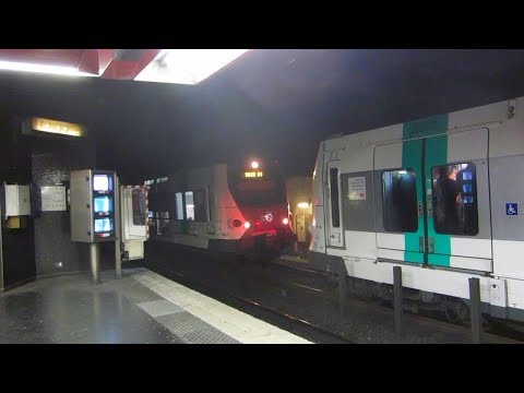 [Paris] MI09+MS61+MI2N RER A - Auber (SACEM+Caméras quai)