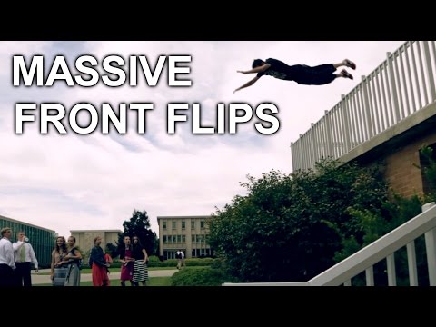 MASSIVE FRONT FLIPS Compilation