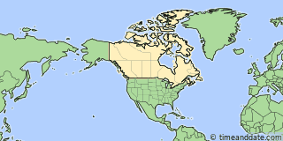 Location of Chibougamau