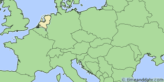 Location of Rotterdam