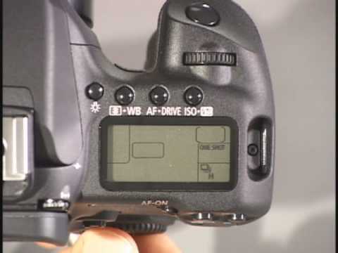 Canon 50D Top Controls