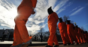 Guantanamo bay detainee protest