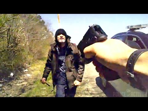 Raw Bodycam Video Shows Knife-Wielding Man Shot By Ohio Policeman