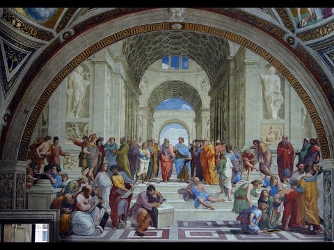 Raphael, The School of Athens  and The Disputa, 1508-11