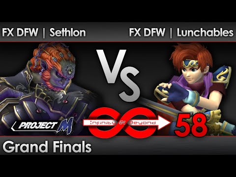 IaB! 58 PM - FX DFW | Sethlon (Ganon, Marth) vs FX DFW | Lunchables (Roy, Sonic) - Grand Finals