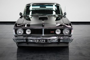 Star attraction: the Gosford museum features a unique factory-painted Onyx black Ford Falcon GTHO Phase 3.