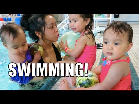 SWIMMING!!! - April 16, 2015 ItsJudysLife Vlogs