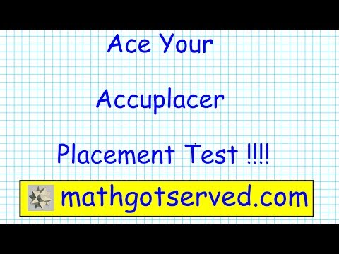 Accuplacer Arithmetic pt II Testprep Exam Practice Math Placement Community College Prep Tips