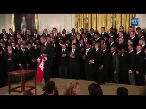 Ohio State Buckeyes White House 2015