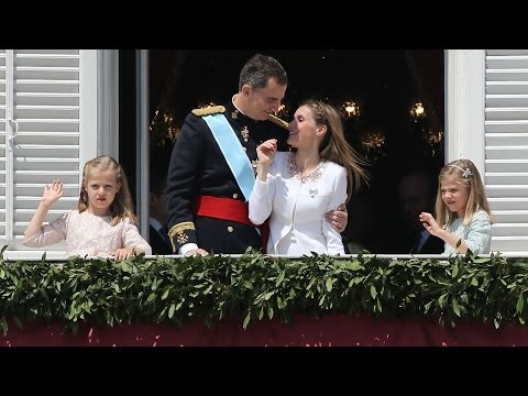 Spain's Crown Prince Becomes King Felipe VI