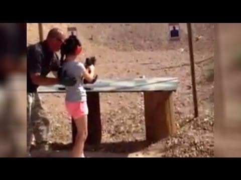 Worst accidental shootings: Girl with uzi kills gun trainer, cop shoots himself & more - compilation