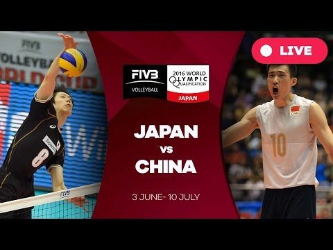 Japan v China - 2016 Men's World Olympic Qualification Tournament