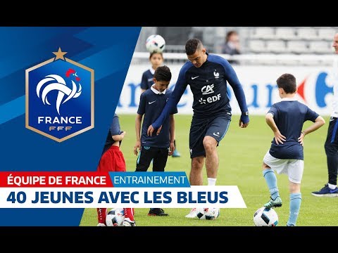 Ils se sont entraînés avec l'Equipe de France !