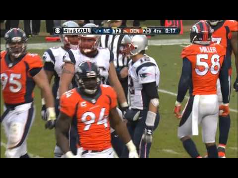 AFC Championship Denver Broncos vs New England Patriots (Final 2 Minutes)