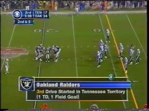 Titans @ Raiders (2002 AFC Championship Game)[2nd Half]