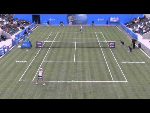 Highlights of Anne Keothavong vs. Alison Riske at the 2013 Aegon Classic