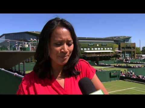 Anne Keothavong visits the Live @ Wimbledon studio