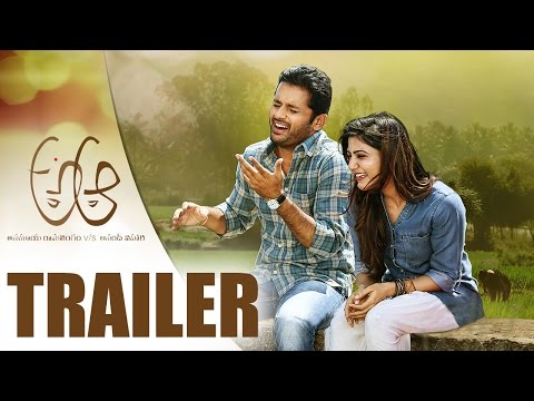 A Aa Official Trailer || Nithiin || Samantha || Trivikram Srinivas || Mickey J Meyer