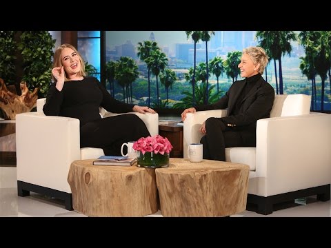 Adele Gets Candid with Ellen