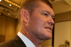 James Packer stepped down in December 2015 as chairman of Crown Resorts.