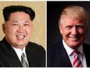 A combination photo shows a Korean Central News Agency (KCNA) handout of North Korean leader Kim Jong Un released on May 10, 2016, and Republican U.S. presidential candidate Donald Trump posing for a photo after an interview with Reuters in his office in Trump Tower, in the Manhattan borough of New York City, U.S., on May 17, 2016.