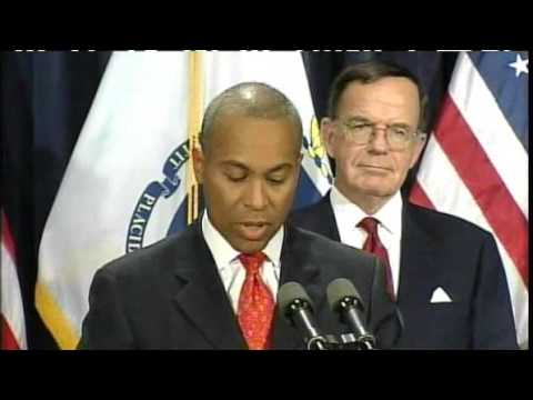 Massachusetts Gov. Deval Patrick appoints Paul G. Kirk as senator