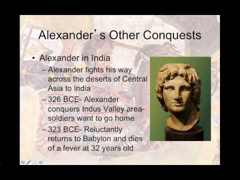 Lesson 11- Alexander and Hellenistic Culture