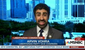 Libertarian Vice Chair Lures Sanders Voters By... Ending College Subsidies?