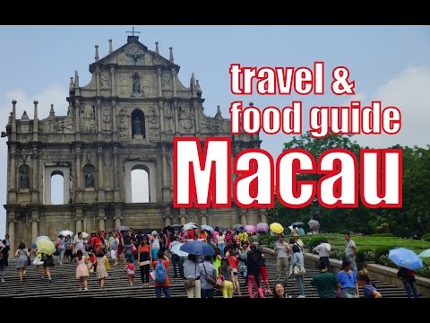 Things to do in Macau Travel Guide & Macanese Street Food