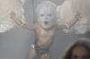 Artists perform during the opening day of the Gotthard rail tunnel, the longest tunnel in the world.