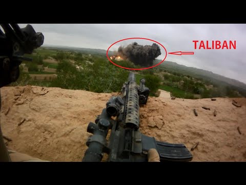 War in Afghanistan -- Rare Helmet Cam Firefight -- Combat Footage 1080p