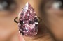 "The Unique Pink", the largest Fancy Vivid Pink pear shaped diamond ever offered at an auction.