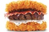 KFC in Korea just released this calorific breadless burger - the Zinger Double Down King. The fast food chain's bunless ...