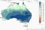 Weather maps predict a warmer and wetter than average winter for Queensland.