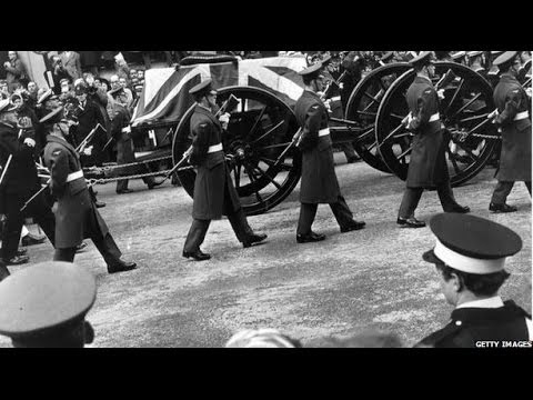 The day a nation buried WW2 leader Winston Churchill - Witness - BBC News