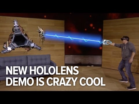 Holy Crap, This New Hololens Demo Is Freaking Crazy