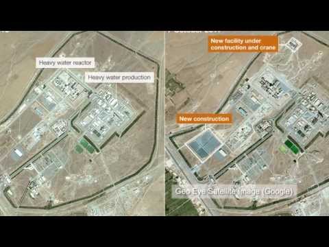 Iran's Arak heavy water nuclear reactor