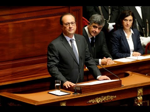 Attentats de Paris : le discours complet de François Hollande devant le Congrès à Versailles