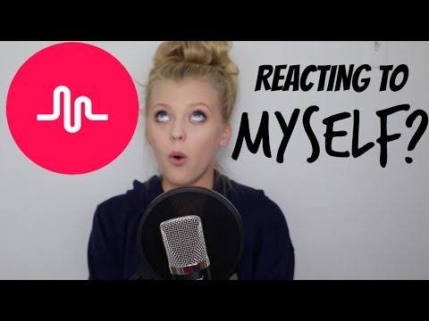 REACTING TO... MYSELF? | Loren Gray