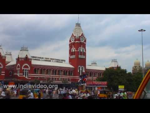 Chennai Central Railway Station  Madras Tamil Nadu