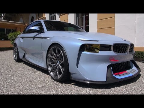 BMW 2002 HOMMAGE CONCEPT - EPIC EXHAUST SOUNDS!!