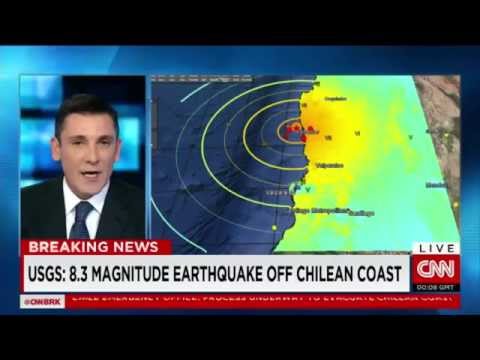 Earthquake : A Powerful 8.3 Magnitude Earthquake strikes off the Coast of Chile (Sept 16, 2015)